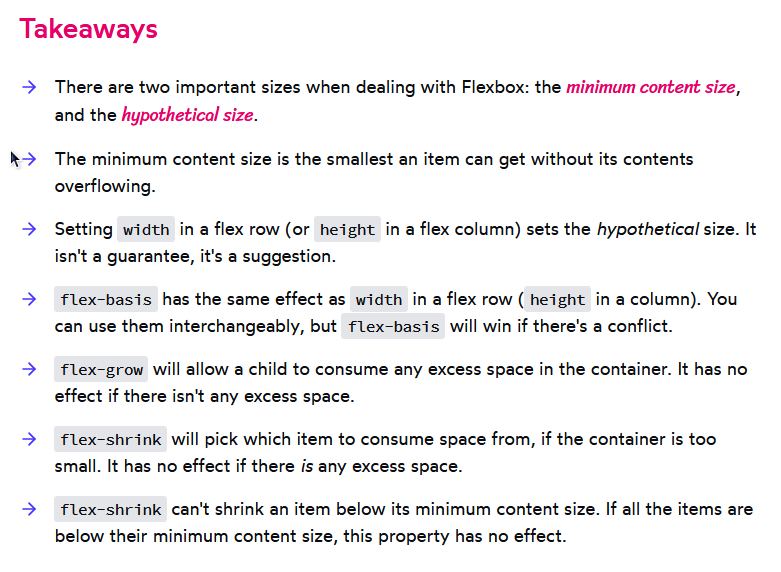 Flex Basis / Flex Grow / Flex Shrink